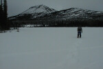 Small lake to the east of Taku Arm.  Contains two meteorites, not yet found when this photo was taken.