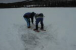 Preliminary meteorite search.