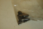 Meteorite samples in a bag.